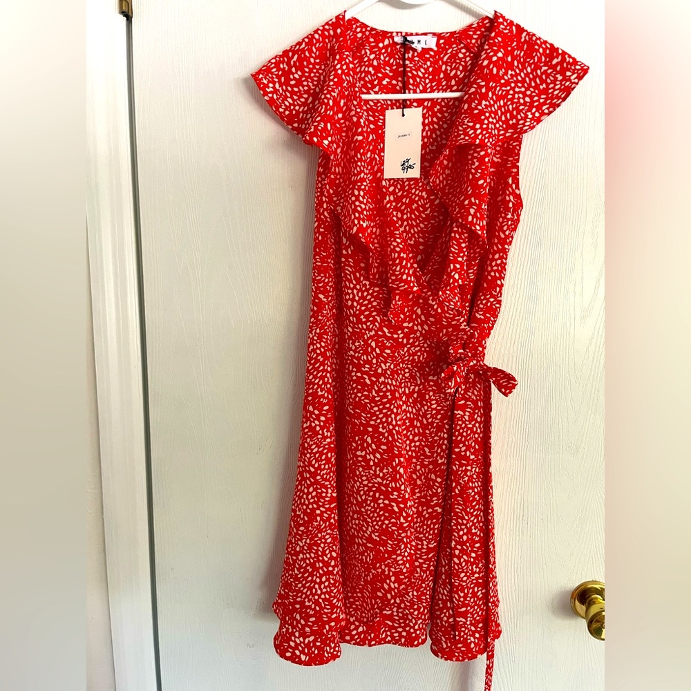 NWT Gorgeous Red Polka Dot Dress.  New with tags, never worn.